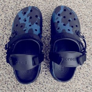 Exclusive Post Malone x Duet Max Crocs Blue Camo